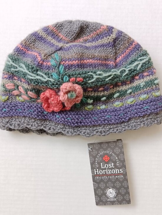 Lost Horizons Women\'s Gray Wool Lassen Beanie OSFM main image 9